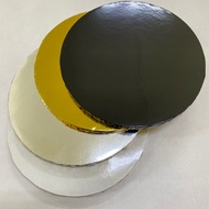Cake Board Round/ Thick Cake Board/ Papan Kek Tebal/ Round Thick Cake Board