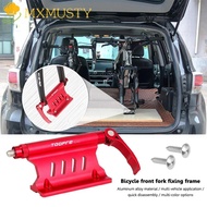 MXMUSTY Bicycle Front Fork Fixing Clip Cycling Road Bike Car Bicycle Carrier Mount Road Bike Block Fork Bicycle Installation Mount Car Luggage Rack Quick Release Fixing Clip