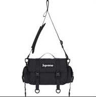 Supreme 24SS Mini Duffle Bag 格紋 3M反光 側背 旅行袋 圓筒包 戰術包 小包 相機包 黑色