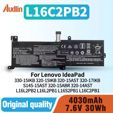 L16C2PB2 L16M2PB1 Laptop Battery for Lenovo IdeaPad 330 Battery 330-15IKB 320-15IKB 320-15AST 320-17