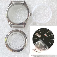 36mm Steel Watch Case suitable for 8200 movement steel case watch accessories transparent bottom