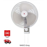 KDK M40CS Wall Fan 40cm Metal Blade (Pull stwitch)