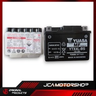 ORIGINAL YUASA MOTORCYCLE BATTERY YTX4L-BS (4.5 x 2.8 x 3.3 inches) FOR MIO I 125, XRM 110, WAVE 100, WAVE 125, SMASH 115 ETC.