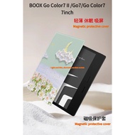 BOOX Go Color7 Gen.2/Go Color7/Go7/Page 7Inch Sleep Support Magnetic Case Oil Painting Flowers[Shipp