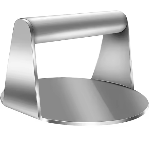 430 Stainless Steel Hamburger Meat Press Non-Stick Meat Burger Press Circular Square Burger Kitchen 