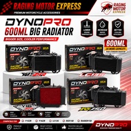 TANKI AIR COOLANT DYNOPRO RADIATOR 600ml Y15 Y16 LC135 RSX RAIDER FI FREE TERMOMETER & BIG FAN