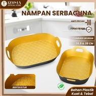 IZUMA Multipurpose Tray Gold Tray Food and Beverage Container Serving Tray Luxury Tray