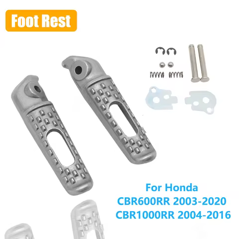 Motorcycle Rear Passenger Foot Pegs Rest Bracket Fit For Honda CBR600RR CBR1000RR CBR 600 1000 RR CB