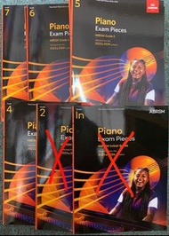 全新 2023 & 2024 piano exam pieces