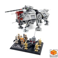 Display Stand for Lego Star Wars AT-TE Walker / Walking Machine (75337)