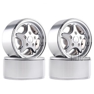 Rims 1.9 alloy Beadlock 5 Star 1/10 RC Crawler Adventure Scx10 ii trx4 mn999 HBR1001