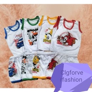 12 & 6 Pairs Newborn baby Boy clothes Terno ( 0-9 Month ) baju baby boy newborn 0 3 month baju baby 