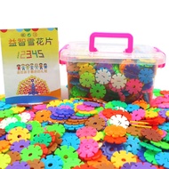 Children Children Educational Toys Digital Snowflake Building Blocks Children 3-6 Years Old Boys Gir