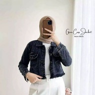Jacket CROP JEANS DENIM JINS Jacket Women Girls Latest Jacket JEANS CROP original