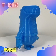 Fall Guys T-Rex Character 3D Printed Collectibles