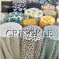 KATUN CRINGKLE COTTON FABRIC MATERIAL WITH VARIOUS GARMENT MOTIFS