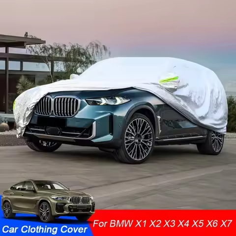 Car Cover Rain Frost Snow Dust Waterproof Anti-UV Cover Accessory For BMW X1 F48 U11 X2 F39 X3 G01 X