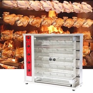 Gas Chicken Rotisserie Lechon Manok Griller 30 pcs to 36 pcs Gas Rotisserie 6 rod gas rotisserie chi