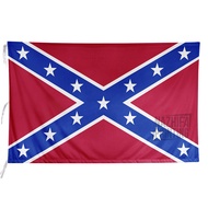 Nazhifa Printing - USA Confederation Flag Confederate Battle Flag 1905 Rebel Flag Bendera Bendera Cu