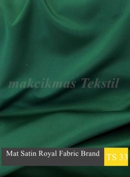 Kain Langsir Tebal 60/70% Sunblock / Blackout Mat Satin Buatan Malaysia Royal Fabric Fabric Curtain 60 inci [0.5meter]