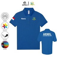 Arials Polo shirt Baju Kaos Kerah AKMIL Akademi Militer