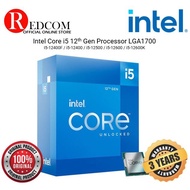 INTEL CORE I5-11400 & I5-12400 (12M CACHE, UP TO 4.40 GHz) DESKTOP PROCESSOR / 12TH GEN LGA1700