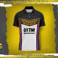UNIVERSITI MALAYA Soccer Jersey Custom Name and Number Football Jersey Murah Away Kit Unisex Cause S