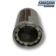 KANAGAWA Tail Tip Variation Car Exhaust Gronel 3inch Stainless Steel Inlet 2inch