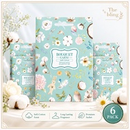 [Closet Wardrobe Fragrance Pouch] Bouquet Garni Perfumed Sachet Soft Cotton 10g x 8pcs for Home Stor