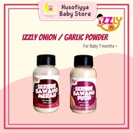 IZZLY Serbuk Bawang Putih 100g/ Bawang Merah 80g / Baby Savory Garlic 100g Or Onion Powder 80g for b