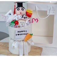 [SG INSTOCKS] CRAYON SHIN CHAN SHIN-CHAN SHINCHAN BOUQUET LA BI XIAO XIN BOUQUET FLOWERS GRADUATION 