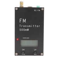 Digital FM Transmitter Module, 2000M 500mW FM Stereo Transmitter with LCD Screen, Stereo Sound, 3.5m