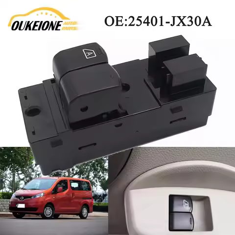 For Nissan NV200 HR16DE 1.6L L4 2009 2010 2011 2012 2013 2014 2015 Window Control Switch Lifter Regu