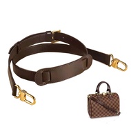 Suitable for lv Brown Checkerboard Shoulder Strap Replacement Accessories Brown Mahjong Bag Wash Bag Belt