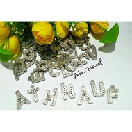 Light Embossed Letter Parel