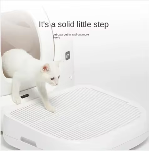 Petkit Pura Sandbox for Cat, Litter Secondary Catcher, All Line Universal Double Layer Filtered, Cle