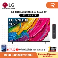 [Seller Own Lorry] LG 65'' 75'' QNED AI QNED80 4k Smart TV 65QNED80ASA 75QNED80ASA