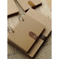 album photo album Kraft Paper A4 Photo Album A5 Loose-leaf Photo Album DIY Hand-Paste Photo Album Gr