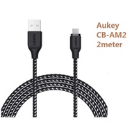 AUKEY CB-AM2 USB-A To Micro USB Braided Cable - 2M