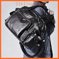 Handbag British Men Korean Shoulder Bag Messenger Bag Leather Bag Travel Bag Casual Handsome