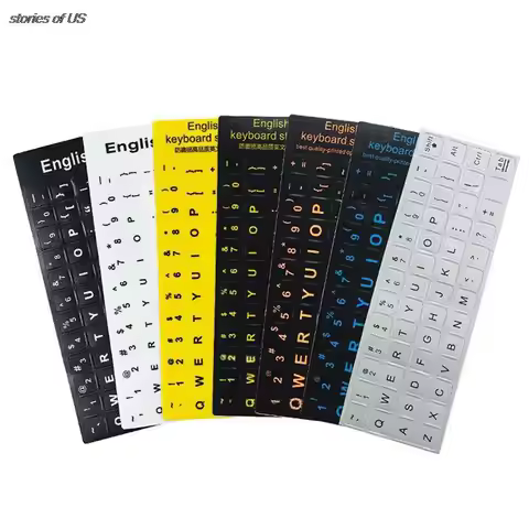 English letter keyboard Sticker Cover Computer Standard Keyboard Sticker Letter Alphabet Layout Stic