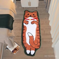 Cross-Border Absorbent Living Room Irregular Sofa Blanket Non-Slip Cute Cat Children's Bedroom Carpe