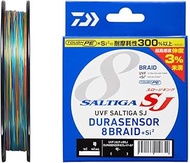DAIWA PE Line UVF Soltiga SJ Dura Sensor x 8+ Si2 No. 2, 1,200 m, 5 Colors (with color marking)