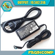 HP Original Laptop Notebook Charger Adapter 19.5V 2.31A 45W pin biru