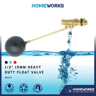 1/2" 15MM HEAVY DUTY BRASS FLOAT VALVE FLOW CONTROL