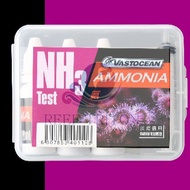 VASTOCEAN Ammonia(NH3) test kit for reef aquarium freshwater aquarium air test water test fish coral
