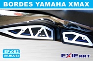 BORDES CNC YAMAHA XMAX - AKSESORIS XMAX - PIJAKAN KAKI XMAX PLAT CNC