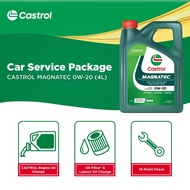 Pakej Servis Kereta Castrol - MAGNATEC 0W-20 (4L)