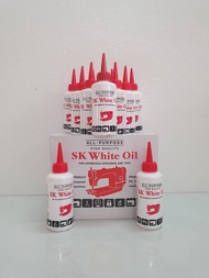 น้ำมันจักร (SK White Oil) 1ขวด/ 1โหล(12ขวด)/ 1ลัง(144ขวด)