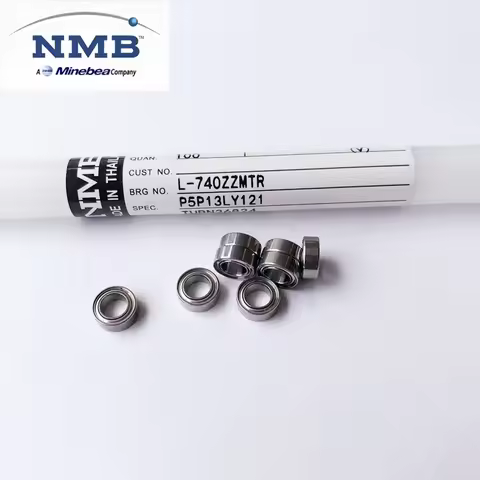 Original Minebea NMB bearing MR74ZZ 4*7*2.5mm L-740ZZ deep groove ball bearing 740 MR74 MR74Z 4x7x2.